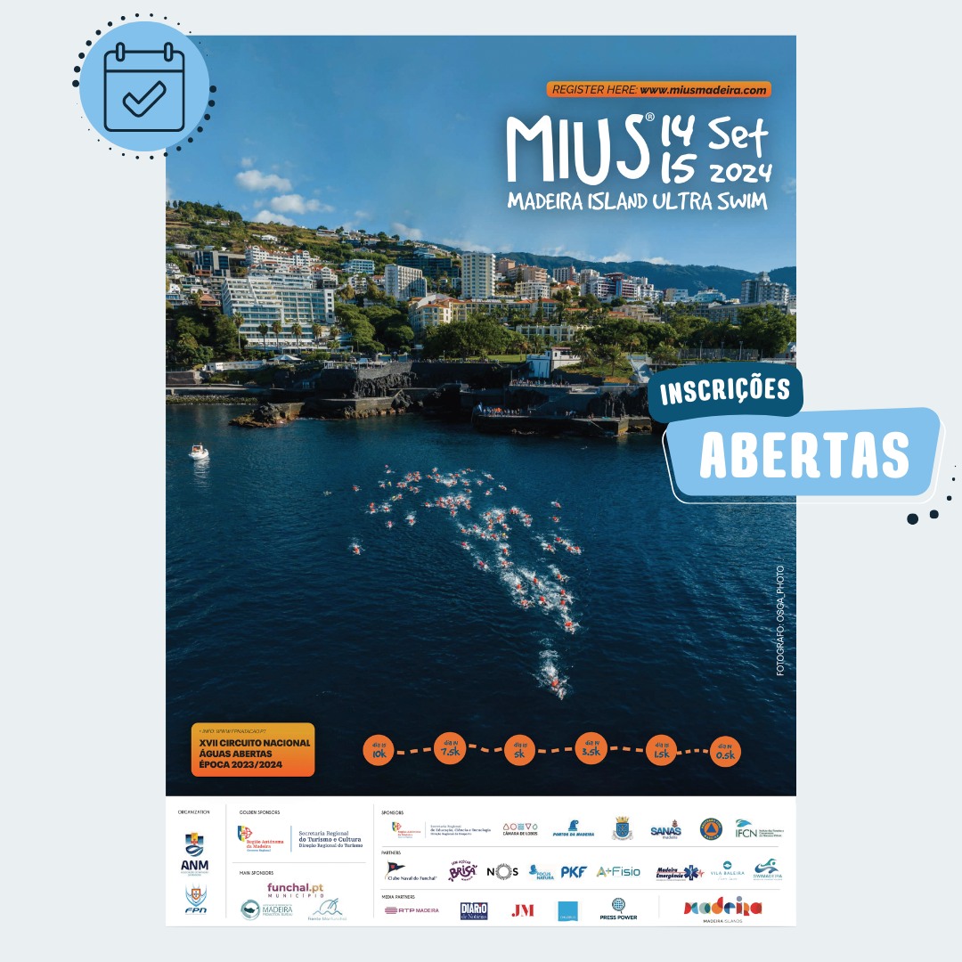 MIUS - Madeira Island Ultra Swim 2024 Calendar